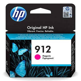 HP originální ink 3YL78AE, HP 912, magenta, 315str., high capacity, HP Officejet 8012, 8013, 8014, 8015 OJ Pro 8020