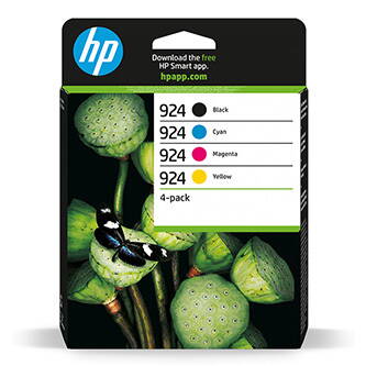 HP originální ink 6C3Z1NE, HP 924, CMYK, 500/3*400str.