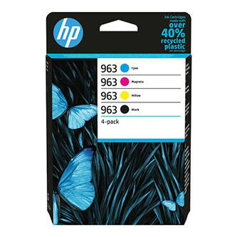 HP originální ink 6ZC70AE#301, HP 963, CMYK, blistr, HP 4-pack Officejet Pro 9010, 9012, 9014, 9015, 9016, 9019