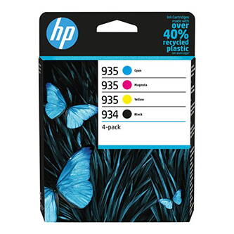 HP originální ink 6ZC72AE, HP 934/935, CMYK, multipack, HP Officejet 6812,6815,Officejet Pro 6230,6830,6835