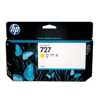 HP originální ink B3P21A, HP 727, yellow, 130ml, HP DesignJet T1500, T2500, T920