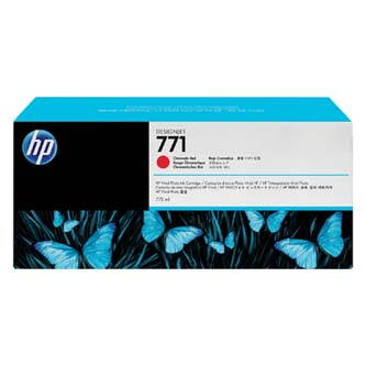 HP originální ink B6Y08A, HP 771C, chromatic red, 775ml, HP Designjet Z6200, Z6600, Z6800