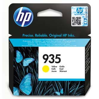 HP originální ink C2P22AE, HP 935, yellow, 400str., HP Officejet 6812,6815,Officejet Pro 6230,6830,6835