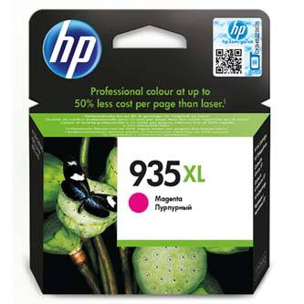 HP originální ink C2P25AE, HP 935XL, magenta, 825str., 9,5ml, HP Officejet 6812,6815,Officejet Pro 6230,6830,6835