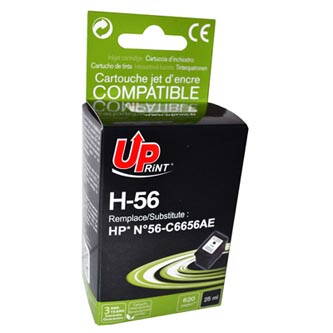 UPrint kompatibilní ink s C6656AE, black, 25ml, H-56B, pro HP DeskJet 450, 5652, 5150, 5850, psc-7150, OJ-6110