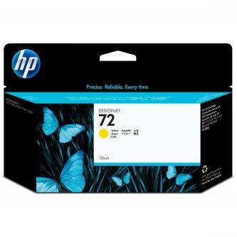 HP originální ink C9373A, HP 72, yellow, 130ml, HP Designjet T1100, T770