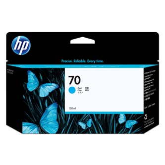 HP originální ink C9452A, HP 70, cyan, 130ml, HP Designjet Z3100, Z2100