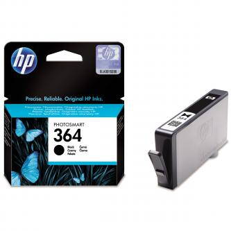 HP originální ink CB316EE, HP 364, black, 250str., HP Photosmart B8550, C5380, D5460