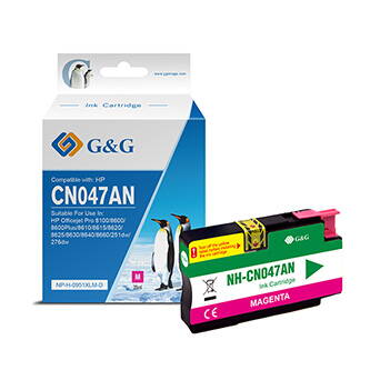 G&G kompatibilní ink s CN047AE, magenta, 1500str., NP-H-0951XLM(HP950XL, pro HP Officejet Pro 276dw, 8100 ePrinter,8620