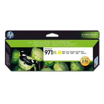 HP originální ink CN628AE, yellow, 6600str., HP 971XL, HP Officejet Pro X451dn, X451dw, X476dn MFP, X476dw