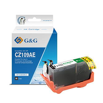 G&G kompatibilní ink s CZ109AE, black, 550str., NP-H-0655BK(HP655, pro HP Deskjet Ink Advantage 3525, 5525, 6525, 4615 e-AiO