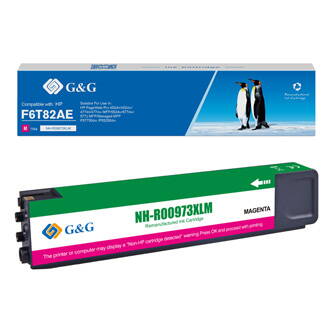 G&G kompatibilní ink s F6T82AE, magenta, 7000str., NH-R00973XLM, pro HP PageWide Pro 452, Pro 477