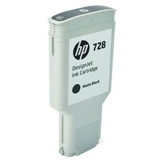 HP originální ink F9J68A, HP 728, matte black, 300ml, HP DesignJet T730, DesignJet T830, DesignJet T830 MFP