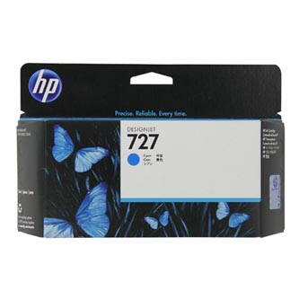HP originální ink F9J76A, HP 727, cyan, 300ml, HP DesignJet T1530,T2530,T930,T1500,T2500,T920