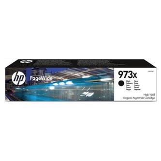 HP originální ink L0S07AE, HP 973X, black, 10000str., HP PW Managed MFP P57750dw, P55250dw,PW Pro 452dn, 47