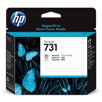 HP originální tisková hlava P2V27A, HP 731, black, 1ks, HP pro DesignJet T1700, T1700 PostScript, T1700dr, T1