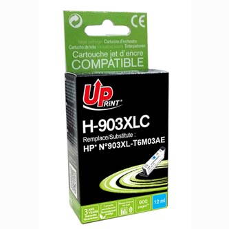 UPrint kompatibilní ink T6M03AE, s T6M03AE, HP 903XL, cyan, 900str., 12ml, H-903XLC, high capacity, pro HP Officejet 6962,Pro 6960