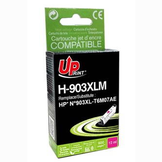 UPrint kompatibilní ink T6M07AE, s T6M07AE, HP 903XL, magenta, 900str., 12ml, H-903XLM, high capacity, pro HP Officejet 6962,Pro 6
