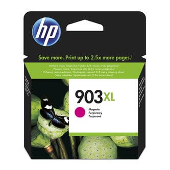 HP originální ink T6M07AE, HP 903XL, magenta, blistr, 825str., 9.5ml, high capacity, HP Officejet 6962,Pro 6960,6961,6963,6964,696