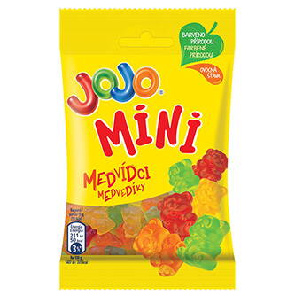 Bonbóny JOJO, 90g, Medvídci, gumové, Nestlé