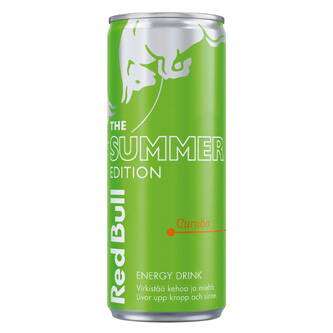 Energy drink, Summer, 24ks v kartonu, cena za 1ks, Red Bull Curuba a bezový květ