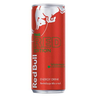Energy drink, Red Edition, 24ks v kartonu, cena za 1ks, Red Bull vodní meloun