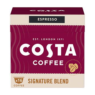 Kávové kapsle Dolce Gusto espresso, Signature Blend Espresso, 16 kapslí, krabička