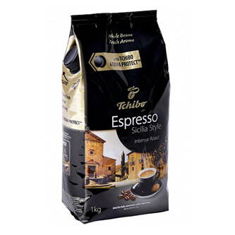 Káva zrnková, Tchibo, Espresso Sicilia Style, 1kg, sáček