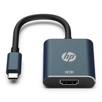 Video adaptér, DHC-CT202, USB C M - HDMI F, černý, Hewlett-Packard