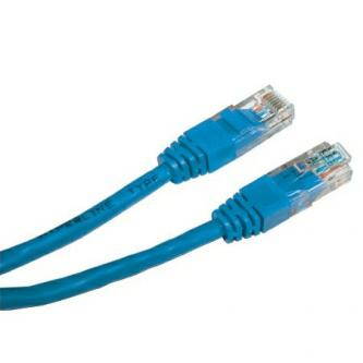 UTP patchcord, Cat.5e, RJ45 M-0.5m, nestíněný, modrý, economy