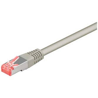 FTP patchcord, Cat.6, RJ45 M-7m, stíněný, LSOH, šedý, economy