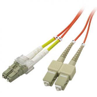 Optický PatchCord Multi mode (62,5/125), LC/LC, 1m, economy