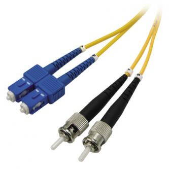 Optický PatchCord Single mode (9/125), ST/SC, 2m, economy