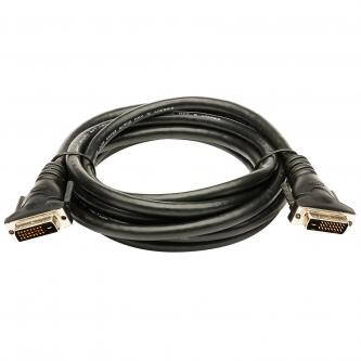 Kabel DVI (24+1) M- DVI (24+1) M, Dual link, 2m, stíněný, černá