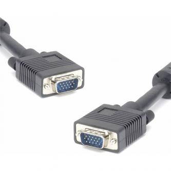 Kabel VGA (D-sub) M- VGA (D-sub) M, 5m, stíněný, černá