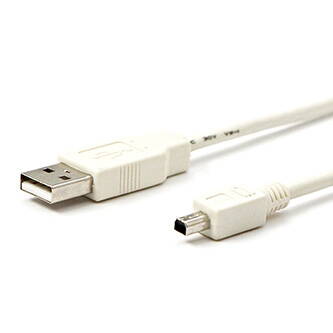 Kabel USB (2.0), USB A M- 4 pin M, 1.7m, černý, Logo, blistr