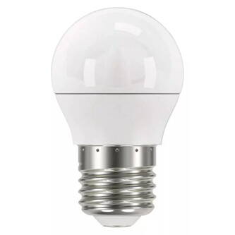 LED žárovka EMOS Lighting E27, 230V, 5W, 470lm, 4000k, neutrální bilá, 30000h, Mini Globe 45x74mm