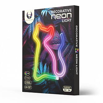 Neon LED RGB CAT FLRN03 + RC Forever Light