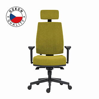 Powerton Kancelářské ergonomické křeslo Jana, Zelené