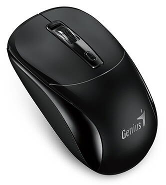 Myš bezdrátová, Genius NX-7123, černá, optická, 1200DPI