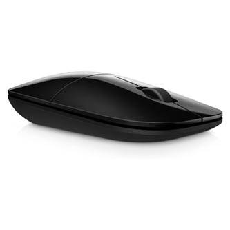 HP myš Z3700 Wireless Black Onyx, 1200DPI, 2.4 [GHz], optická Blue LED, 3tl., 1 kolečko, bezdrátová, černá, 1 ks AA, Windows 7/8/1