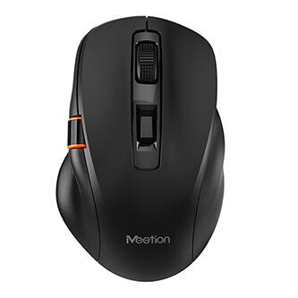 Meetion BTM032 Myš bezdrátová, černá, 2400DPI