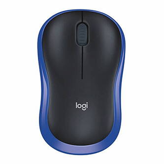 Logitech M185 Myš bezdrátová, modrá, 1000DPI