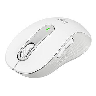 Myš bezdrátová, Logitech M650, bílá, optická, 2000DPI