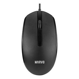Myš drátová USB, Marvo MS003, černá, optika, 1000DPI