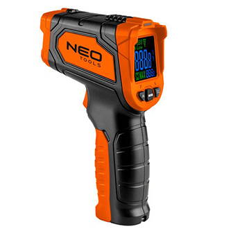 Pyrometr NEO TOOLS +/- 1 stupeň Celsia, bezkontaktní měření