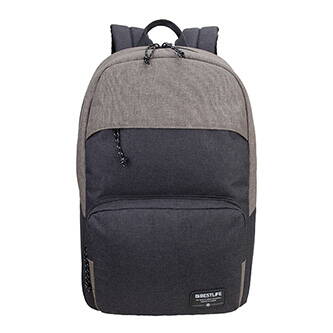 Batoh na notebook 15,6", Alpha, hnědý z polyesteru, Bestlife