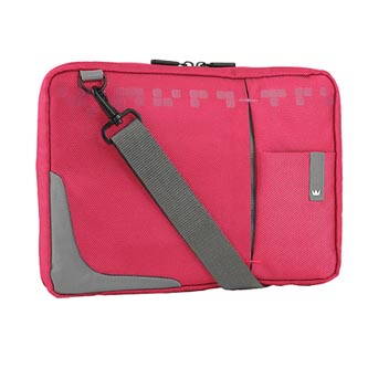 Taška na tablet 10,2", růžová z nylonu, NT008 typ Crown