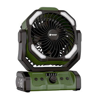 Ventilátor s dvojitým motorem, FRT_HC_032, aku, 5V, 20000 mAh, slouží i jako powerbanka, IP66, USB-C, Format1