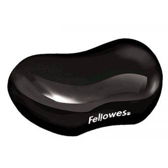 Fellowes CRYSTAL Podložka pod zápěstí gelová, černá